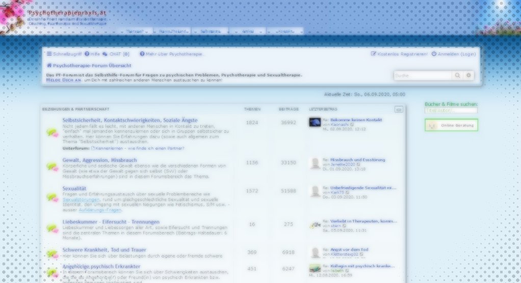 Psychotherapie-Forum Netiquette